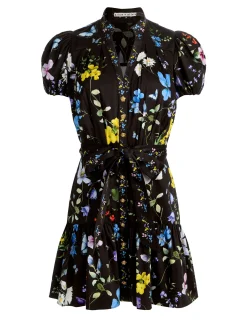 Alice and Olivia CORA MINI SHIRT DRESS