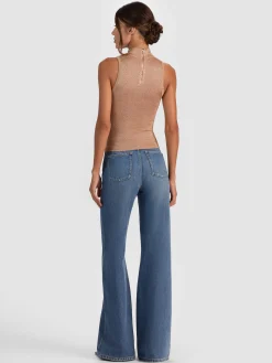 Alice and Olivia DARCEY METALLIC TANK