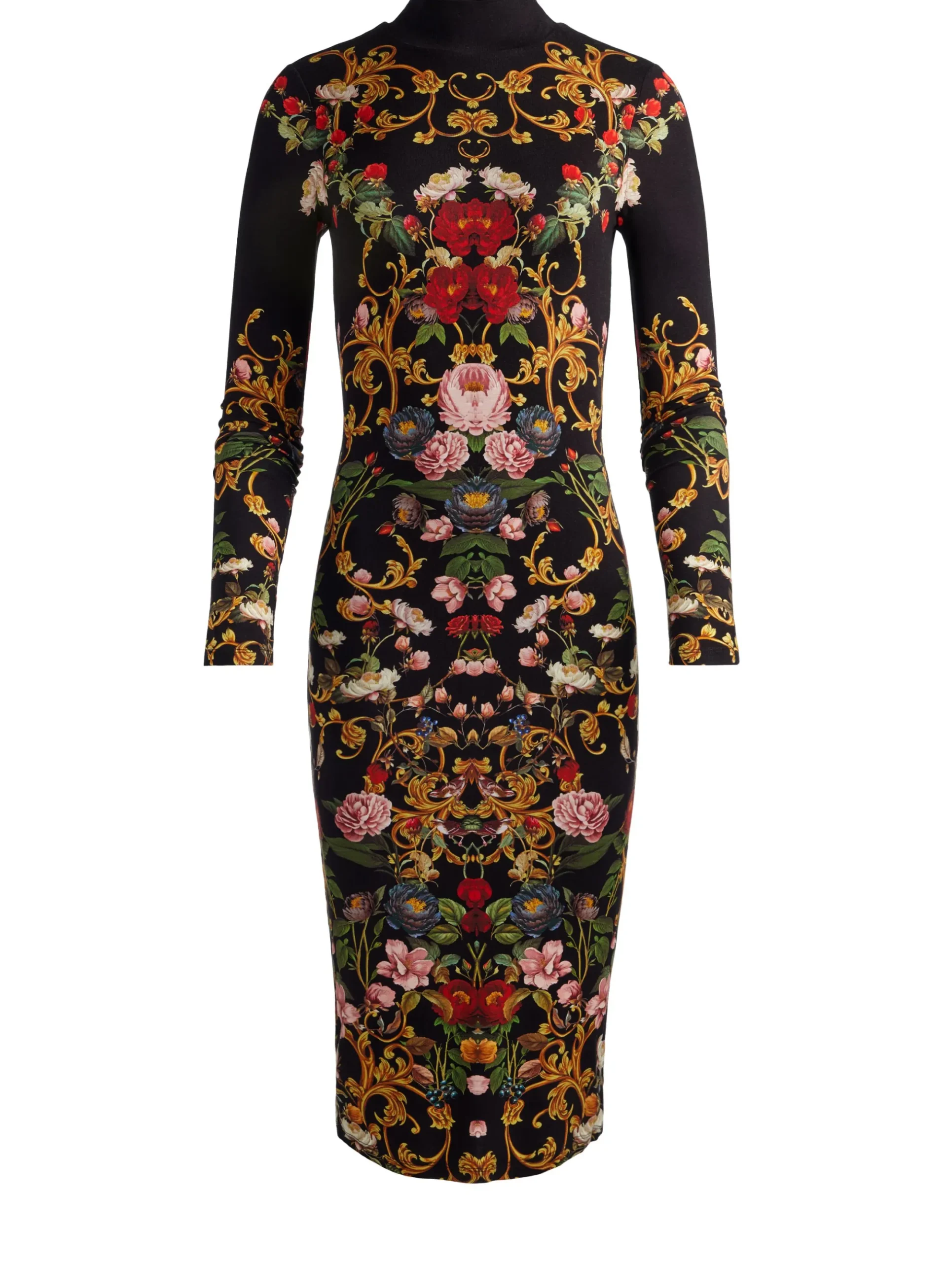 Alice and Olivia DELORA MIDI DRESS