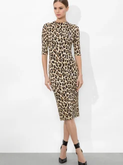 Alice and Olivia DELORA MIDI DRESS