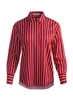 Alice and Olivia DIMITRA OVERSIZED BUTTON DOWN