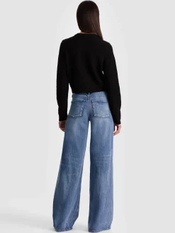 Alice and Olivia DOLLIE EMBELLISHED CARDIGAN