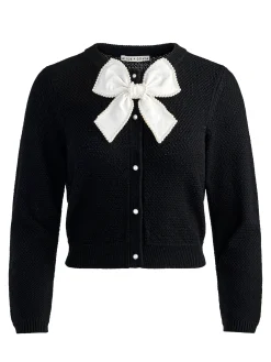 Alice and Olivia DOLLIE EMBELLISHED CARDIGAN
