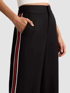 Alice and Olivia DYLAN PANT WITH SIDE STRIPE