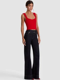 Alice and Olivia EDIN SWEETHEART TANK