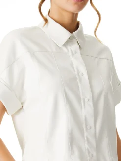 Alice and Olivia EDYTH VEGAN TOP