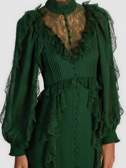 Alice and Olivia ELEA MAXI DRESS