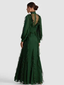 Alice and Olivia ELEA MAXI DRESS