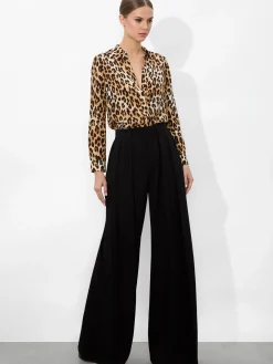 Alice and Olivia ELOISE BUTTON DOWN