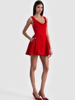 Alice and Olivia ESTRELLA MINI DRESS
