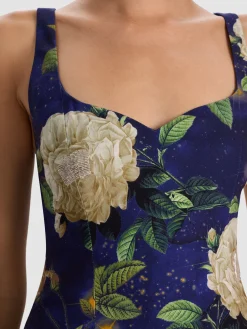 Alice and Olivia EVE EMBELLISHED MINI DRESS