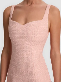 Alice and Olivia EVE TWEED MINI DRESS