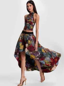 Alice and Olivia FLORENCE HIGH LOW BALLGOWN SKIRT