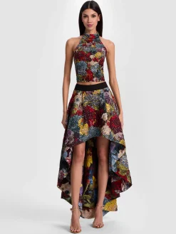 Alice and Olivia FLORENCE HIGH LOW BALLGOWN SKIRT