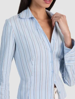 Alice and Olivia FREYA BUTTON DOWN TOP