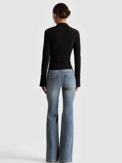 Alice and Olivia FREYA FITTED TOP