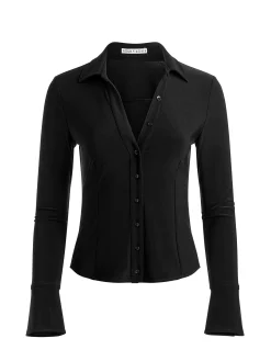 Alice and Olivia FREYA FITTED TOP