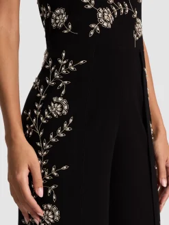Alice and Olivia GATZ EMBELLISHED JUMPSUIT
