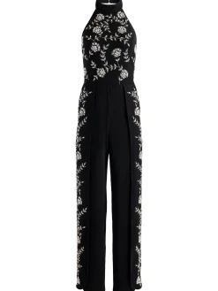 Alice and Olivia GATZ EMBELLISHED JUMPSUIT