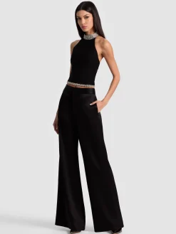 Alice and Olivia GATZ EMBELLISHED TOP