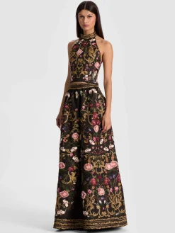 Alice and Olivia GATZ EMBELLISHED TOP