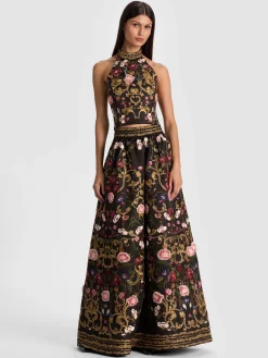 Alice and Olivia GATZ EMBELLISHED TOP