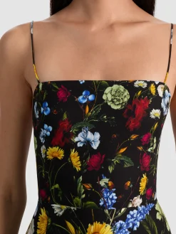 Alice and Olivia GINNY MINI DRESS