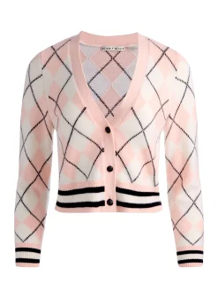 Alice and Olivia GRACE CASHMERE CARDIGAN