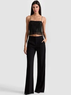 Alice and Olivia GRAZI CHAINMAIL TOP