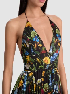 Alice and Olivia HANNAH MAXI DRESS