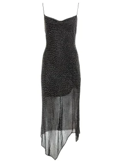 Alice and Olivia HARMONY EMBELLISHED SLIP DRESS