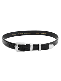 Alice and Olivia HAYDEN BUCKLE BELT