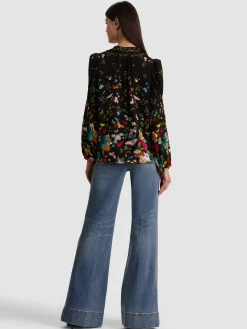 Alice and Olivia HELEN BLOUSE