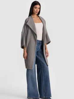 Alice and Olivia HESTER OPEN FRONT COAT