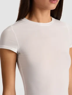 Alice and Olivia HOTTIE SHRUNKEN BABY TEE