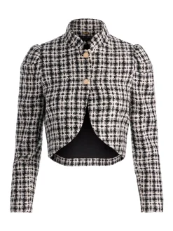 Alice and Olivia ILARIA CROPPED JACKET