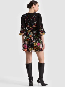 Alice and Olivia IRENE MINI DRESS