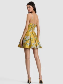 Alice and Olivia ISABELLE MINI DRESS