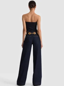 Alice and Olivia JASPER CHAIN BELT JEAN