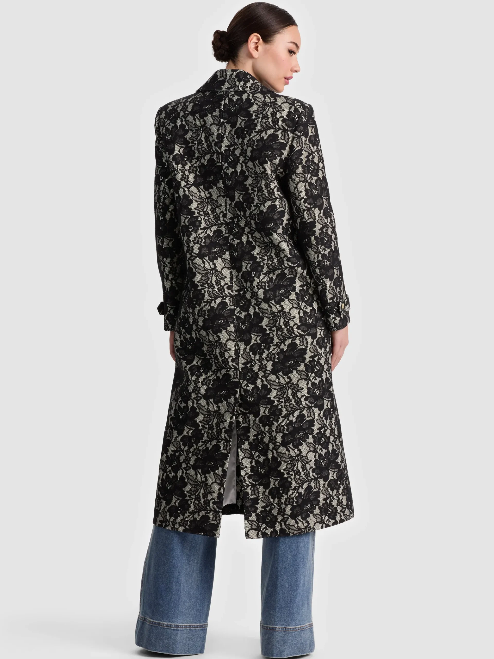 Alice and Olivia JIMMY LACE COAT