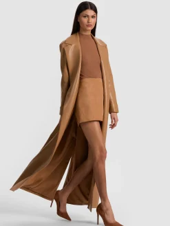 Alice and Olivia JIMMY VEGAN COAT