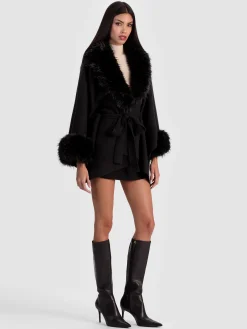 Alice and Olivia JOANNE SWEATER COAT