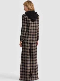 Alice and Olivia JORDAN BLAZER WITH REMOVABLE HOODIE