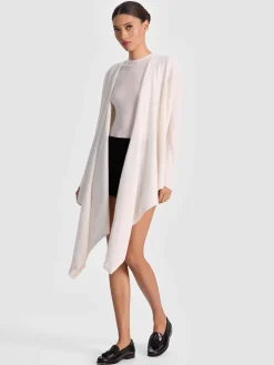 Alice and Olivia JULES CASHMERE DRAPED PULLOVER