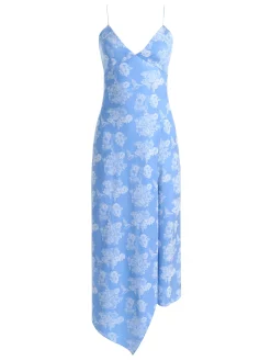 Alice and Olivia JULIETTA MIDI SLIP DRESS