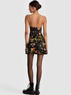 Alice and Olivia JULIETTA MINI SLIP DRESS