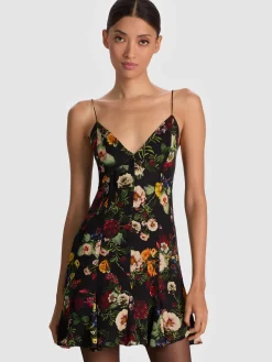 Alice and Olivia JULIETTA MINI SLIP DRESS
