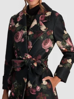 Alice and Olivia KARLEY WRAP COAT