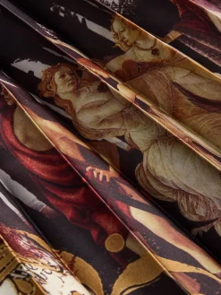 Alice and Olivia KATZ PLEATED MAXI SKIRT