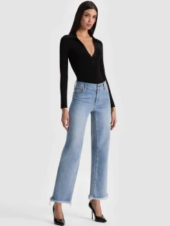 Alice and Olivia KEENAN POLO BODYSUIT
